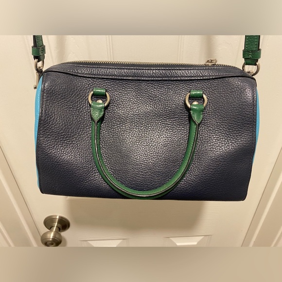 Coach Rowan Satchel Bag In Colorblock - Picture 3 of 13